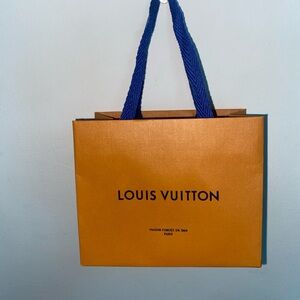 LOUIS VUITTON small gift bag empty